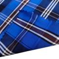 high quality t shirt fabric plain yarn dyed woven fabric soft plaids fabric baby school uniform